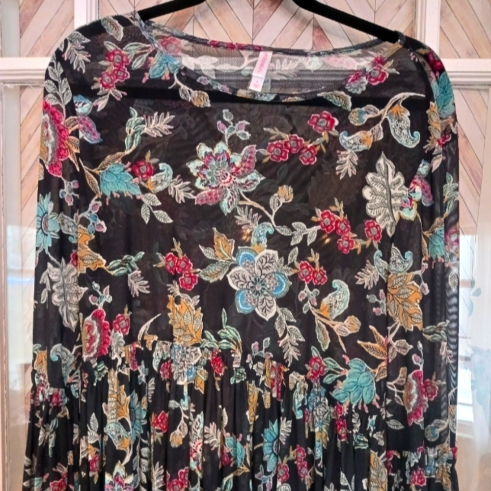 Sheer Tunic dress